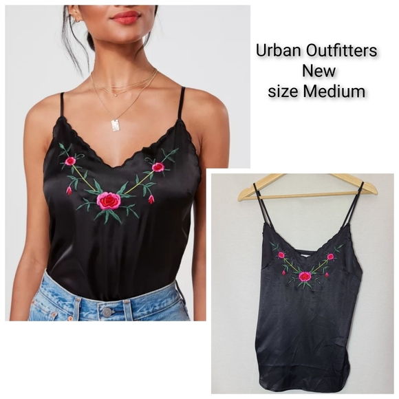 Urban Outfitters Tops - Urban outfitters cami silk top- New with tags- Size medium